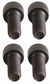 John Deere Original Equipment 19M8553: Cylindrical Head Screw, M6 X 16 (4-PACK) - 19M8553