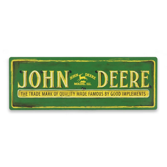 John Deere Quality Rustic Metal Sign - LP83226