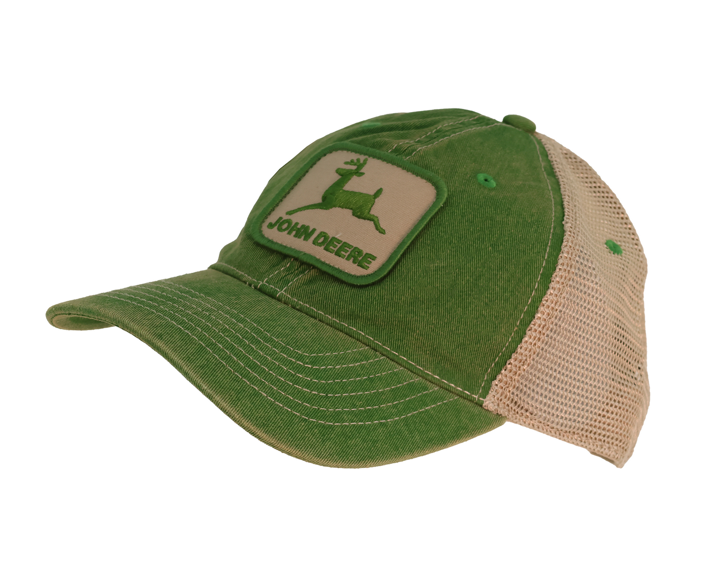 John Deere Mens IV Stone Washed Cap - LP73336