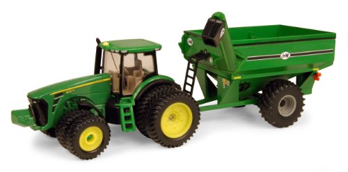 1/64 2009 John Deere 8320R Tractor w/J&M Grain Cart by Ertl - TBE45236