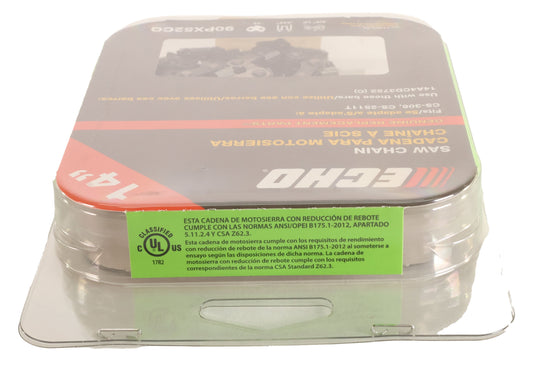 Echo Original Equipment SAW CHAIN 14" - MICRO-LITE - 90PX52CQ
