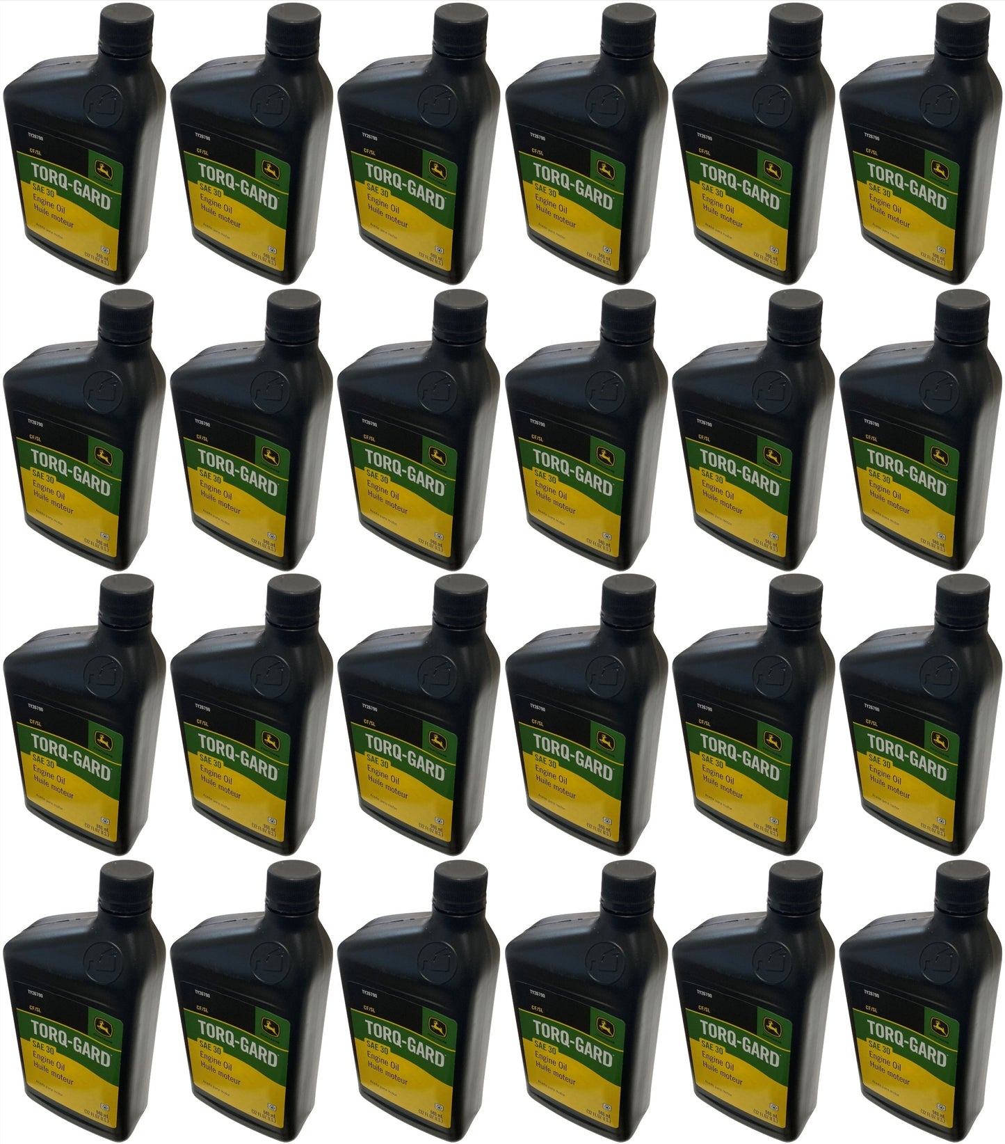 John Deere (24-Pack) Original Equipment 32 oz. SAE 30 Oil - TY26790