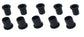 MTD Cub Cadet White Riding Mower Bushing Flanged (10 PACK)  - A-B1MT18 [530-268 600-658 225-750, 45-095, 741-0313, 741-0487, 741-0487A, 741-0487C, 7720, 941-0487A]