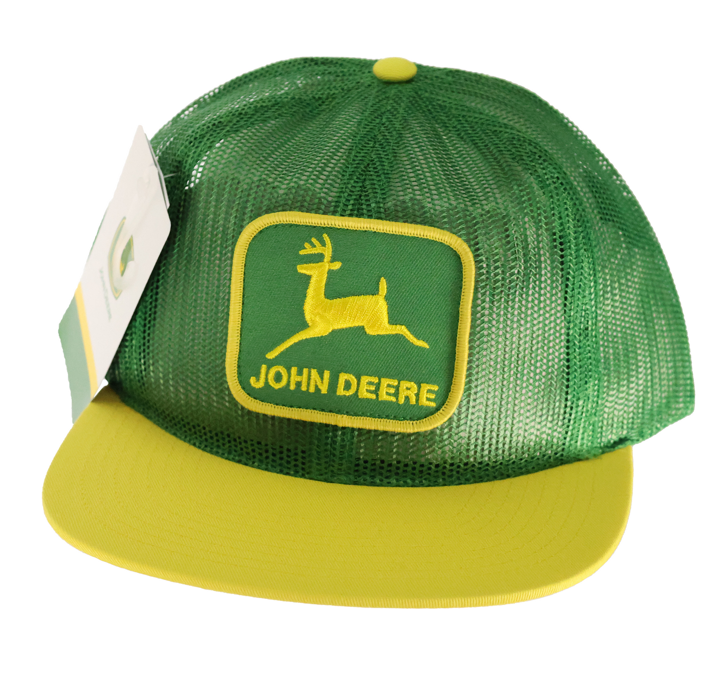 John Deere Green Full Mesh Crown Trucker Hat - LP83262