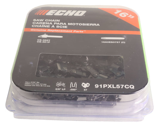 Echo Original Equipment SAW CHAIN 16" - 91PXL57CQ