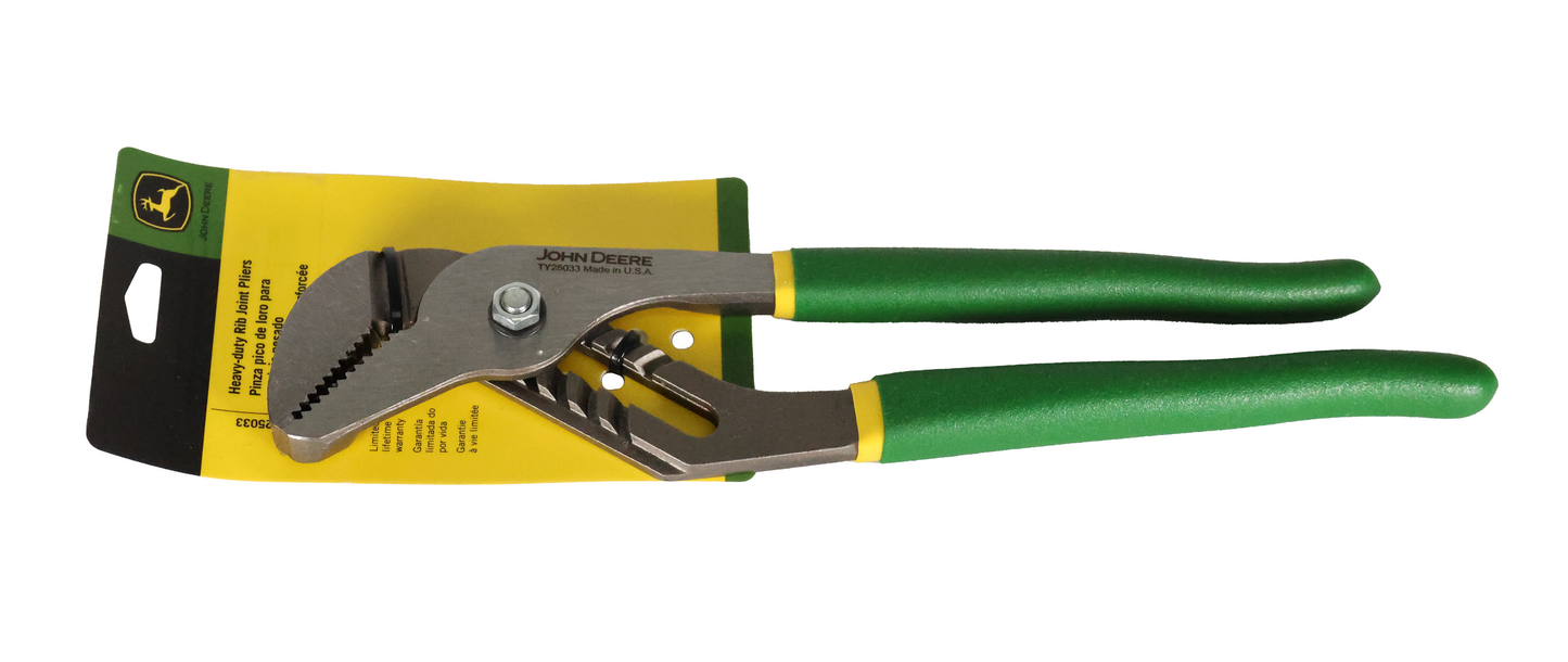John Deere Original Equipment Heavy-Duty Rib Joint Pliers - TY25033
