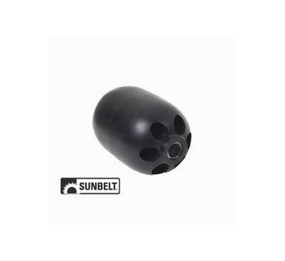 "A&I Wheel-Deck, Smooth, 15/32X3-7/8, Black B1CO108"