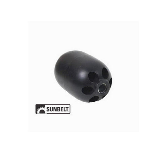 "A&I Wheel-Deck, Smooth, 15/32X3-7/8, Black B1CO108"