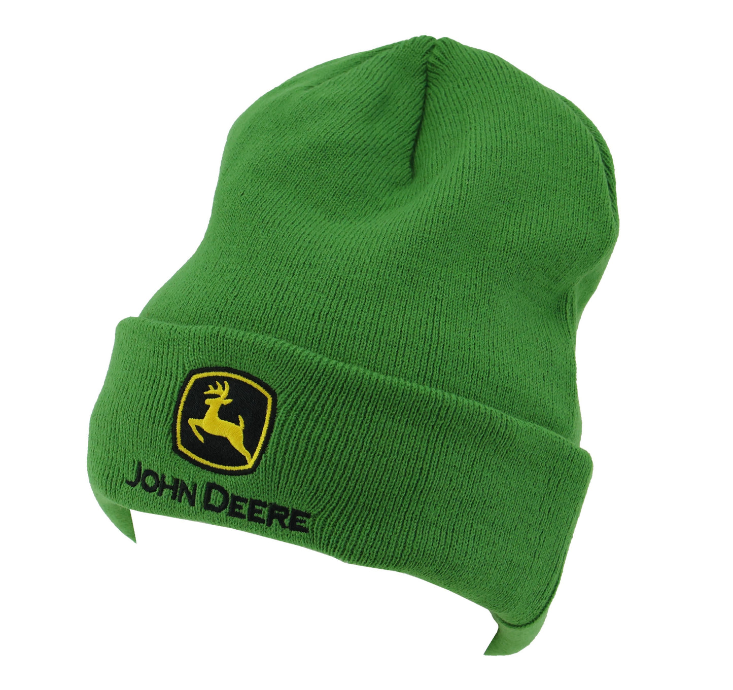 John Deere Green Fleece Lined Knit Hat - LP77519