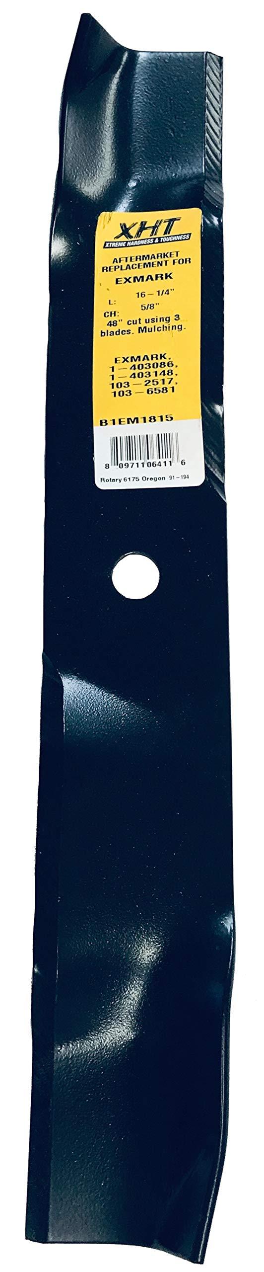 A&I XHT 16-1/4", 5/8" Mulching Mower Blade (Single) - B1EM1815,1
