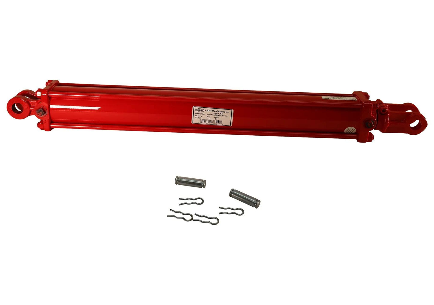 SMA Products 3 X 24 CROSS HYDRAULIC CYLINDER - 1-1/2" ROD     324DB - 196-022935