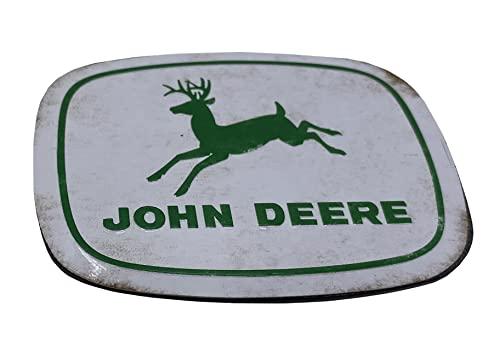 John Deere Logo Rustic Metal Magnet - LP82964