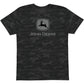 John Deere Black Camo Short Sleeve T-Shirt - XXXL - LP76920