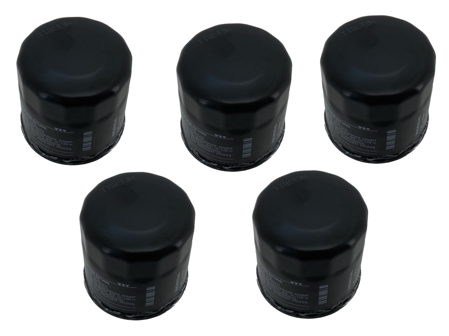 Honda Original Equipment Oil Filter (5 Pack) - 15400-ZZ3-003