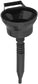 Lumax LX-1612 Black Multi-Purpose Flex Pour Spout/Funnel Combination