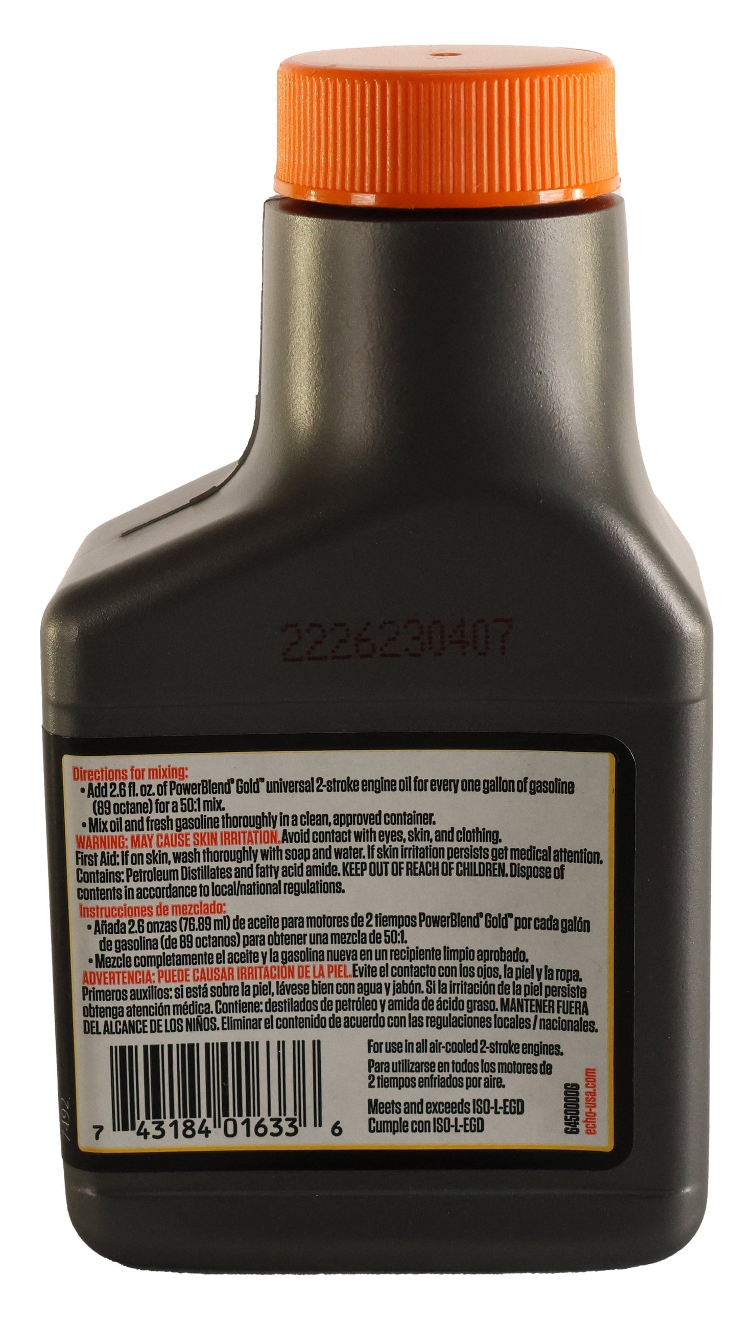 Echo PowerBlend Gold 2.6 Oz. 2-Stroke Engine Oil - 6450000