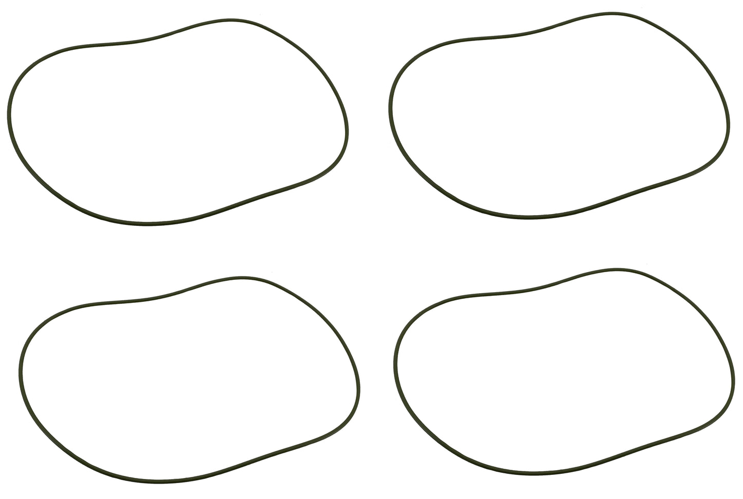 John Deere Original Equipment O-Ring 4 Pack - L56246