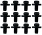 John Deere Original Equipment Screw 12 Pack - M119657