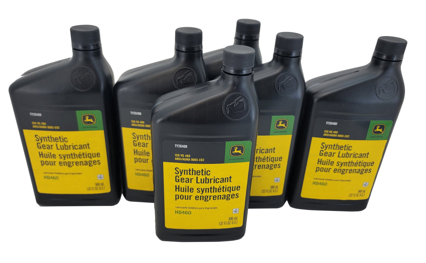 John Deere (6 PACK) Original Equipment Synthetic Gear Lubricant - TY26408