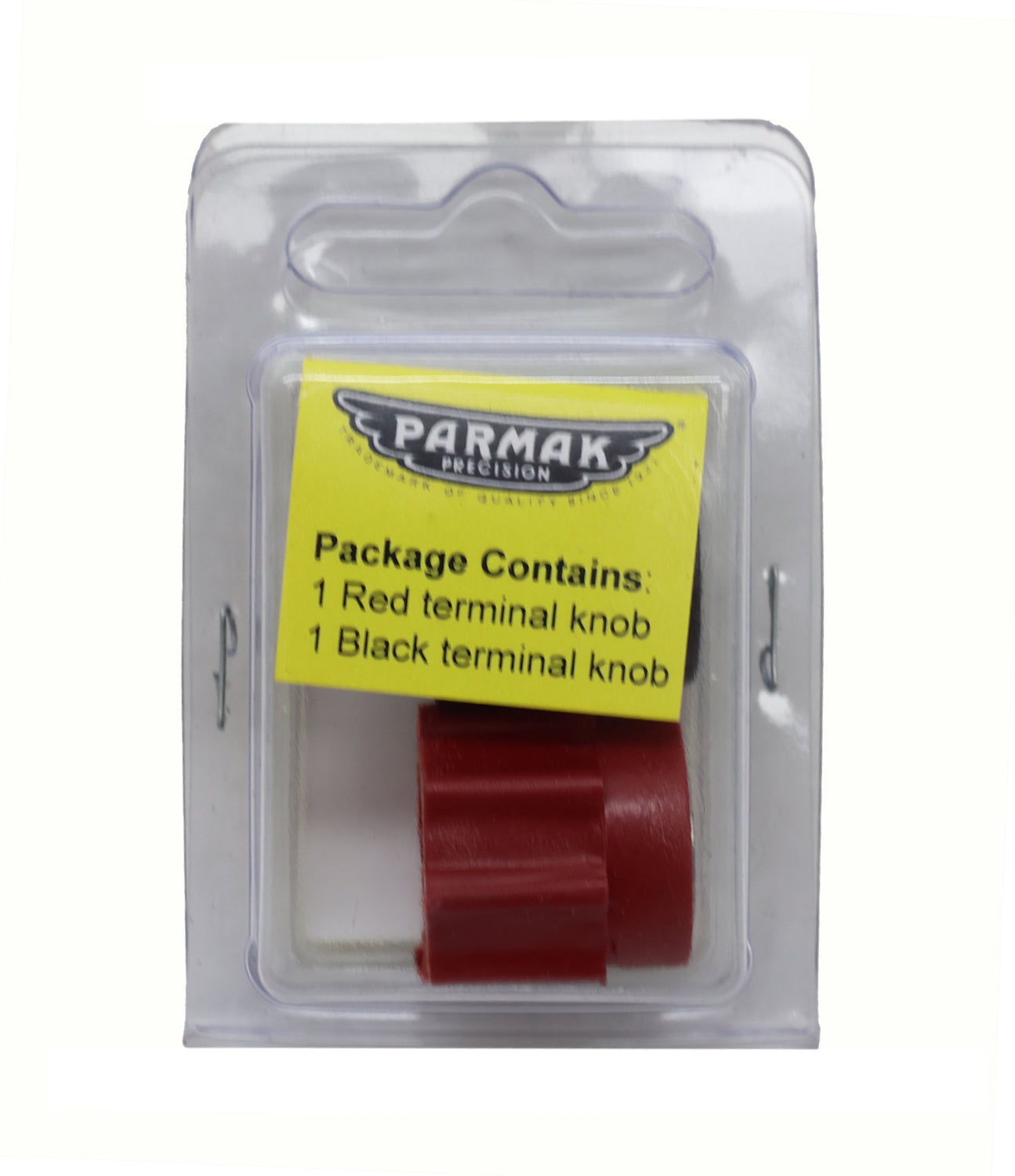 Parmak Red & Black Terminal Knob Set – 311163