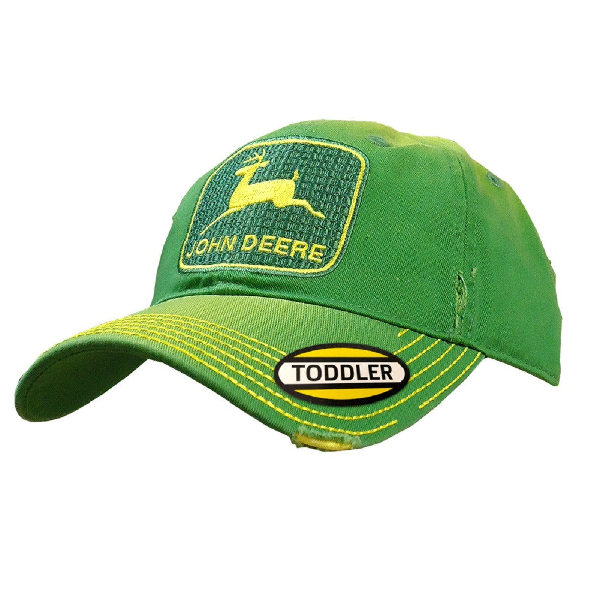 John Deere Toddler Green Distressed Vintage Hap/Cap - LP71414