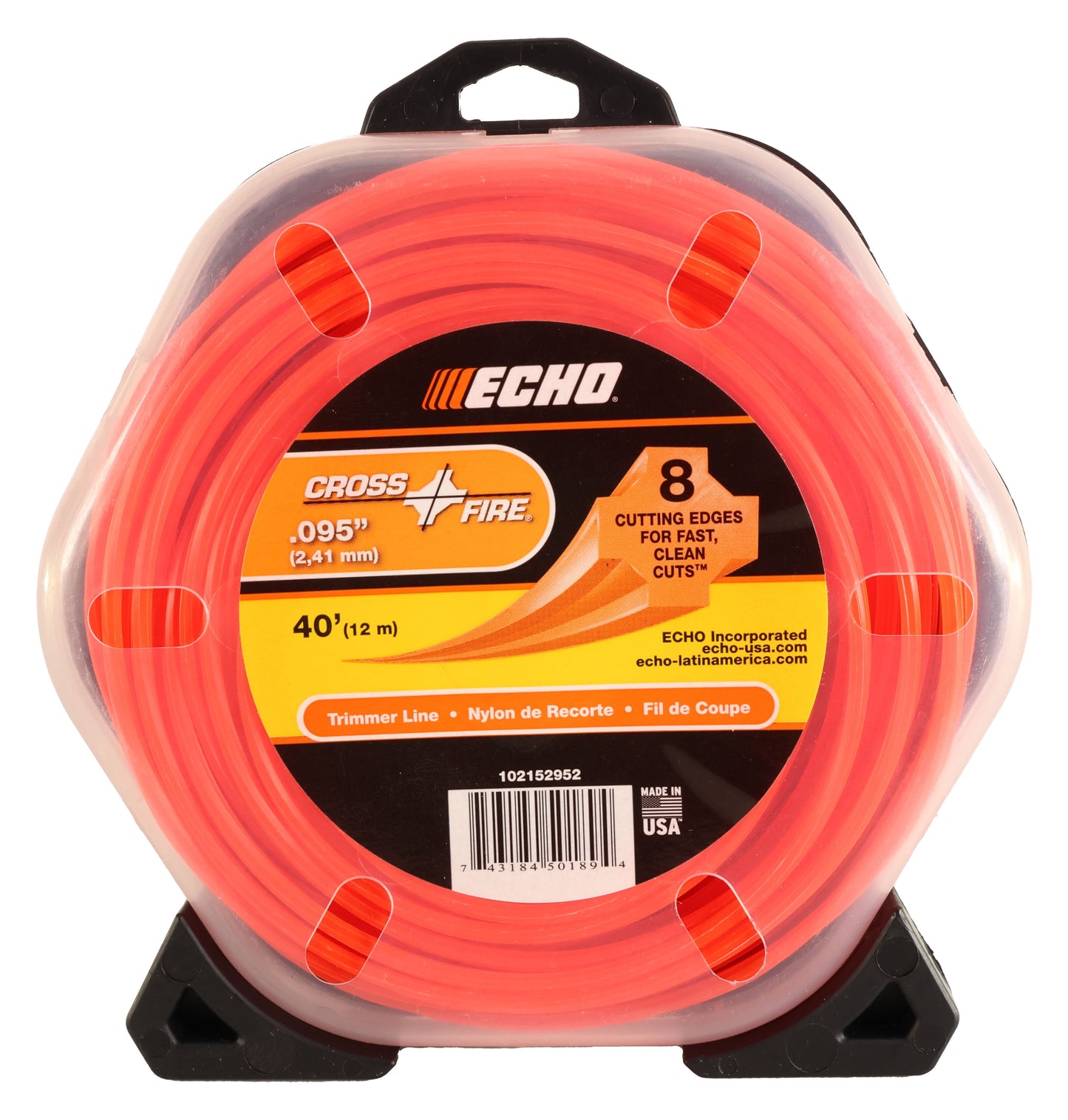 Echo Original Equipment Cross-Fire Trimmer Line, .095 Line 40 ft. Loop - 102152952