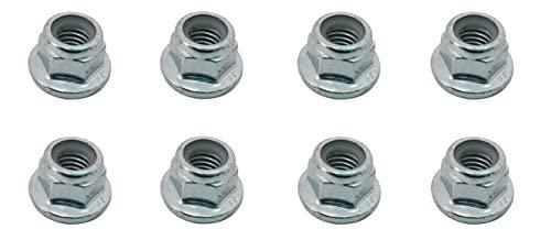 John Deere (8 PACK) Original Equipment Flangehead Locknut -14M7400,8