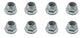 John Deere (8 PACK) Original Equipment Flangehead Locknut -14M7400,8