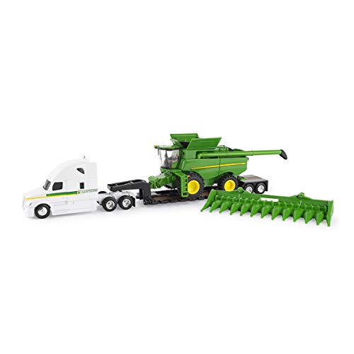 1/64 John Deere S780 Combine with Semi - LP68846