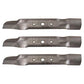 John Deere GX20250 L120 L130 Mower Blades (Set of 3)