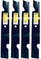 A&I XHT 18", 5/8", HL Mower Blade (Set of 4) - B1BC1205,4