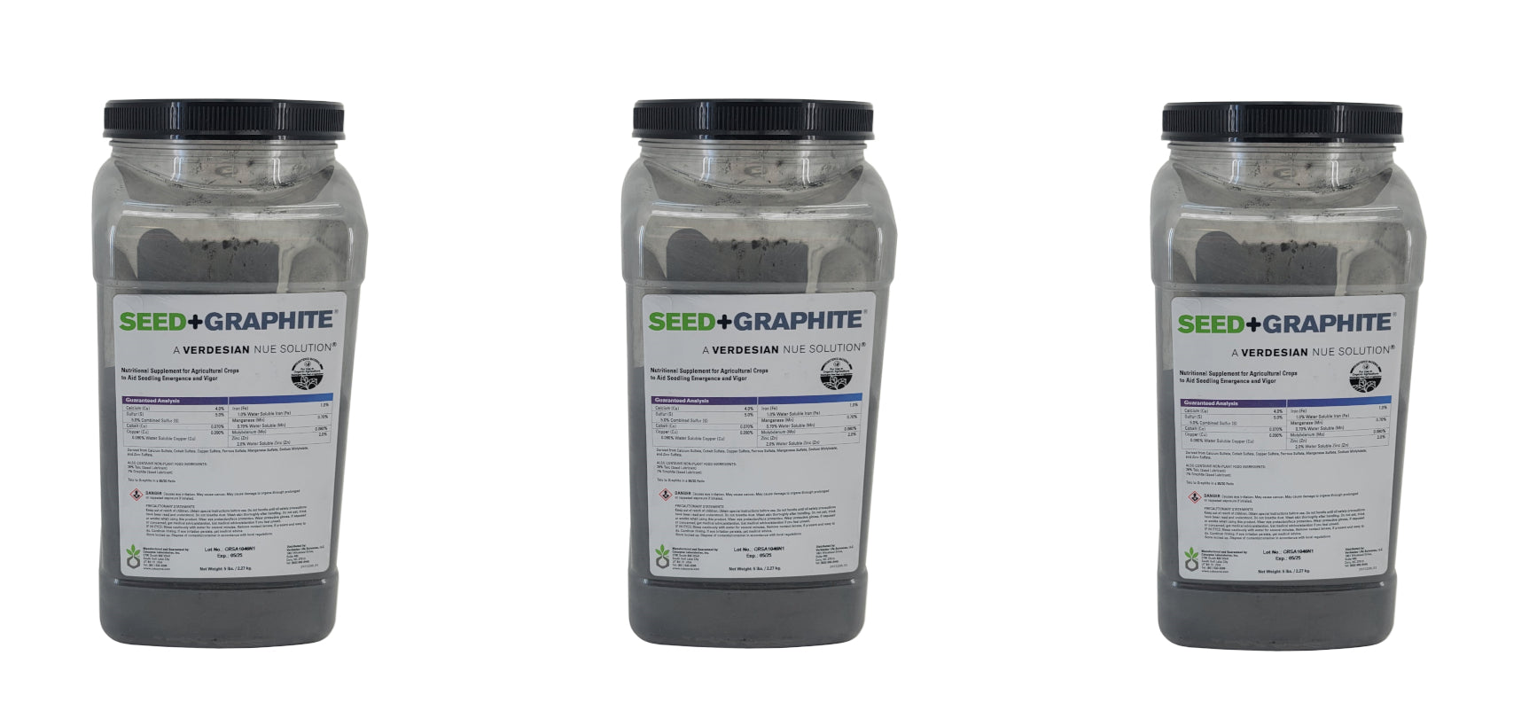 Seed Graphite Verdesian (3 PACK) 5lb Seed+Graphite Talc - STG00005