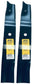 A&I XHT Non-Notched 112111-02 Mower Blade (Set of 2) - B1BC1208,2