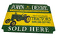 John Deere Tractors Sold Here Metal Sign - LP82986