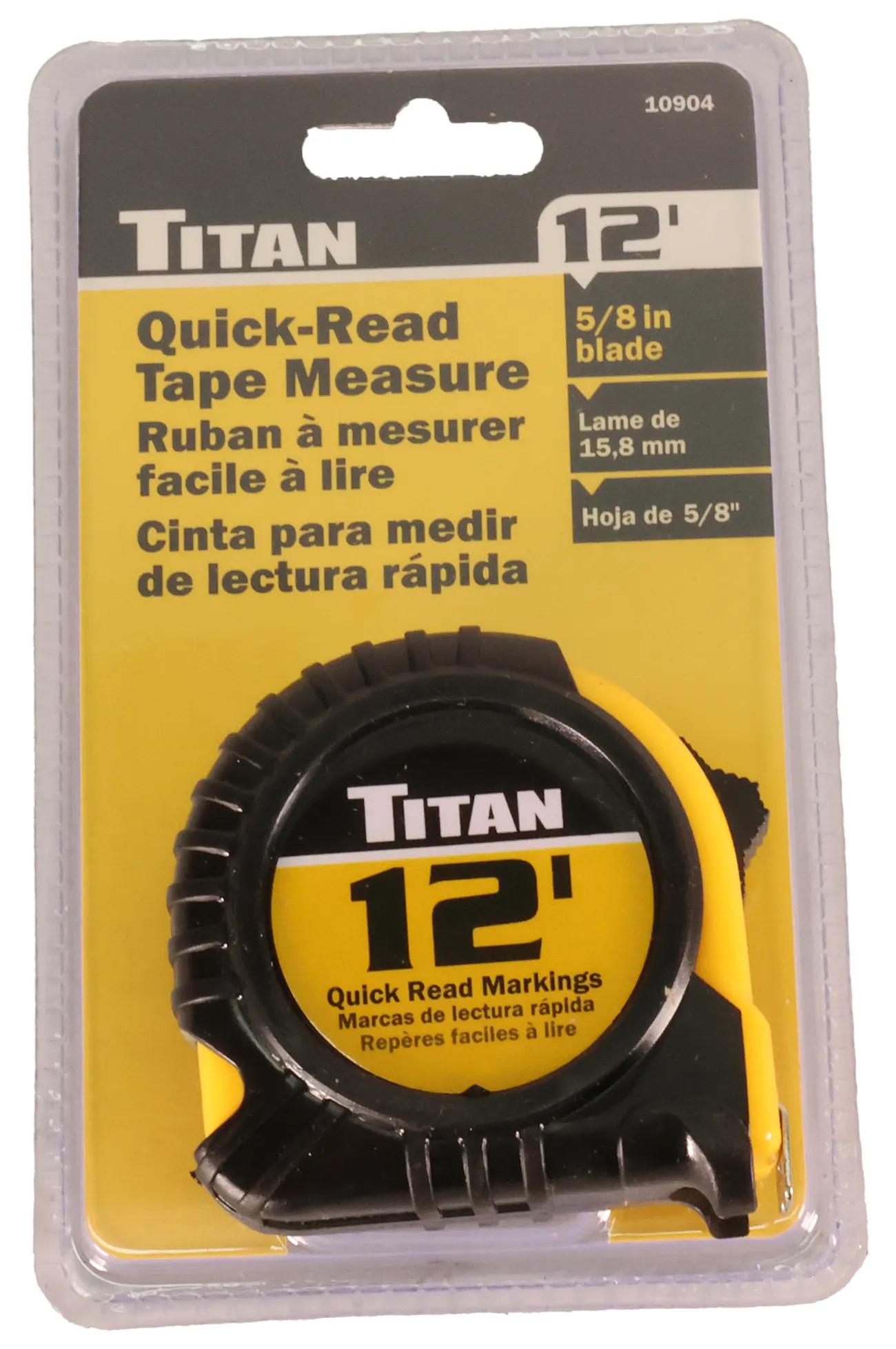 TAPE MEASURE - 12 FT. X 5/8"