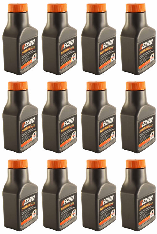 Echo Original Equipment 12-PACK PowerBlend Gold 2.6 Oz. 2-Stroke Engine Oil - 6450000