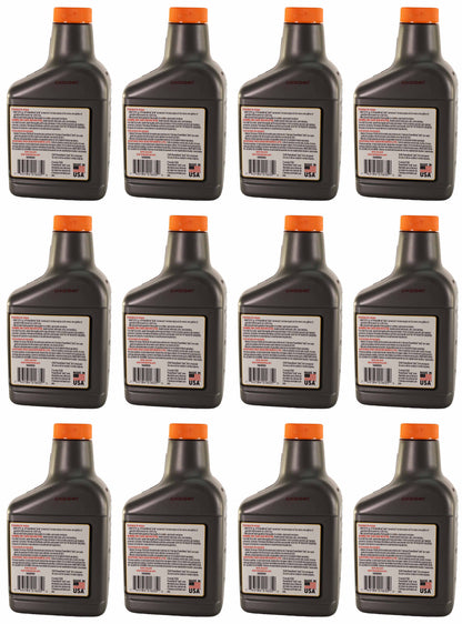 Echo Original Equipment 12-PACK Power Blend Gold Oil Mix 50:1 (12.8 fl oz Bottle) - 6450005