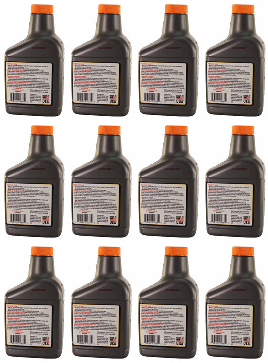 Echo Original Equipment 12-PACK Power Blend Gold Oil Mix 50:1 (12.8 fl oz Bottle) - 6450005