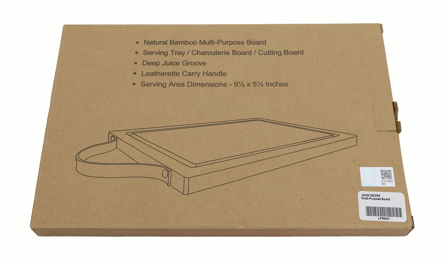 John Deere Natural Bamboo Multi-Purpose Board - LP86427