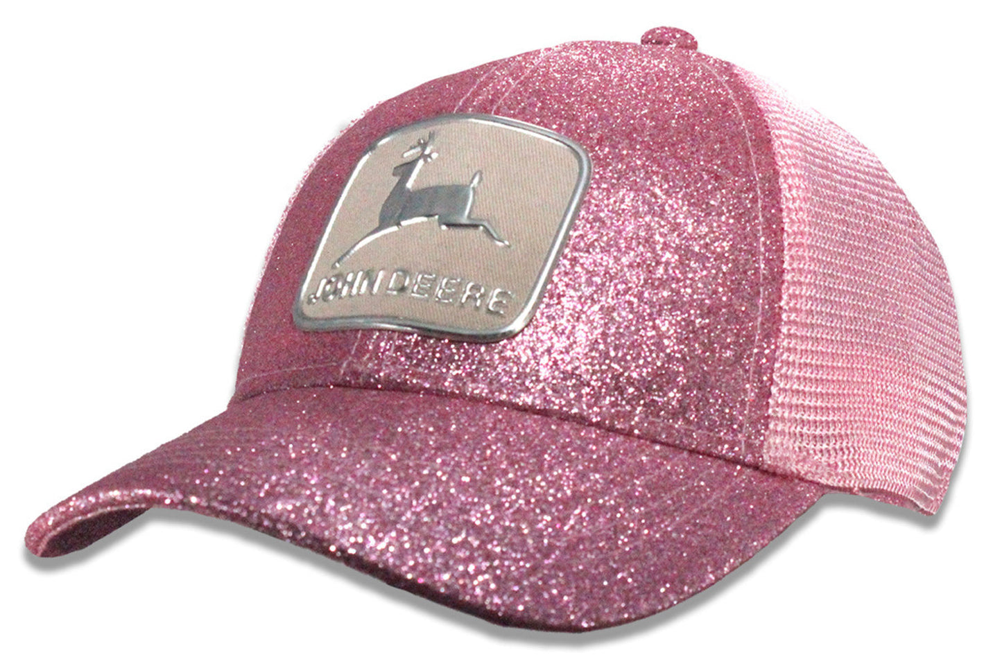 John Deere Women's Pink Glitter Hat/Cap - LP82705