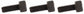 John Deere Original Equipment 19M8553: Cylindrical Head Screw, M6 X 16 (3-PACK) - 19M8553