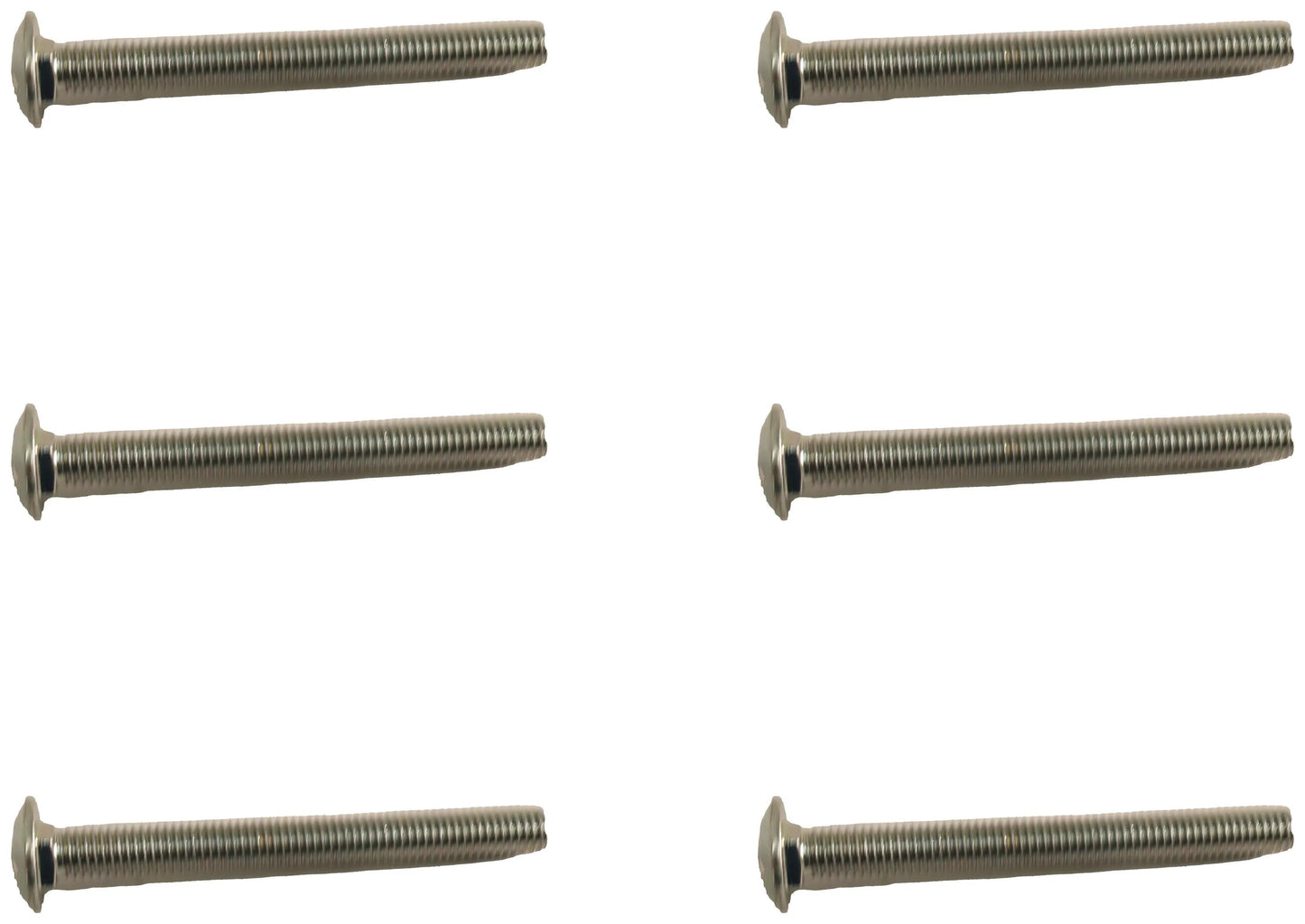 John Deere Original Equipment Round Head Square Neck Bolt, M8 X 80 (6-PACK) - 03M7267