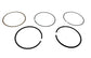 John Deere Original Equipment Piston Ring Kit - AM128738