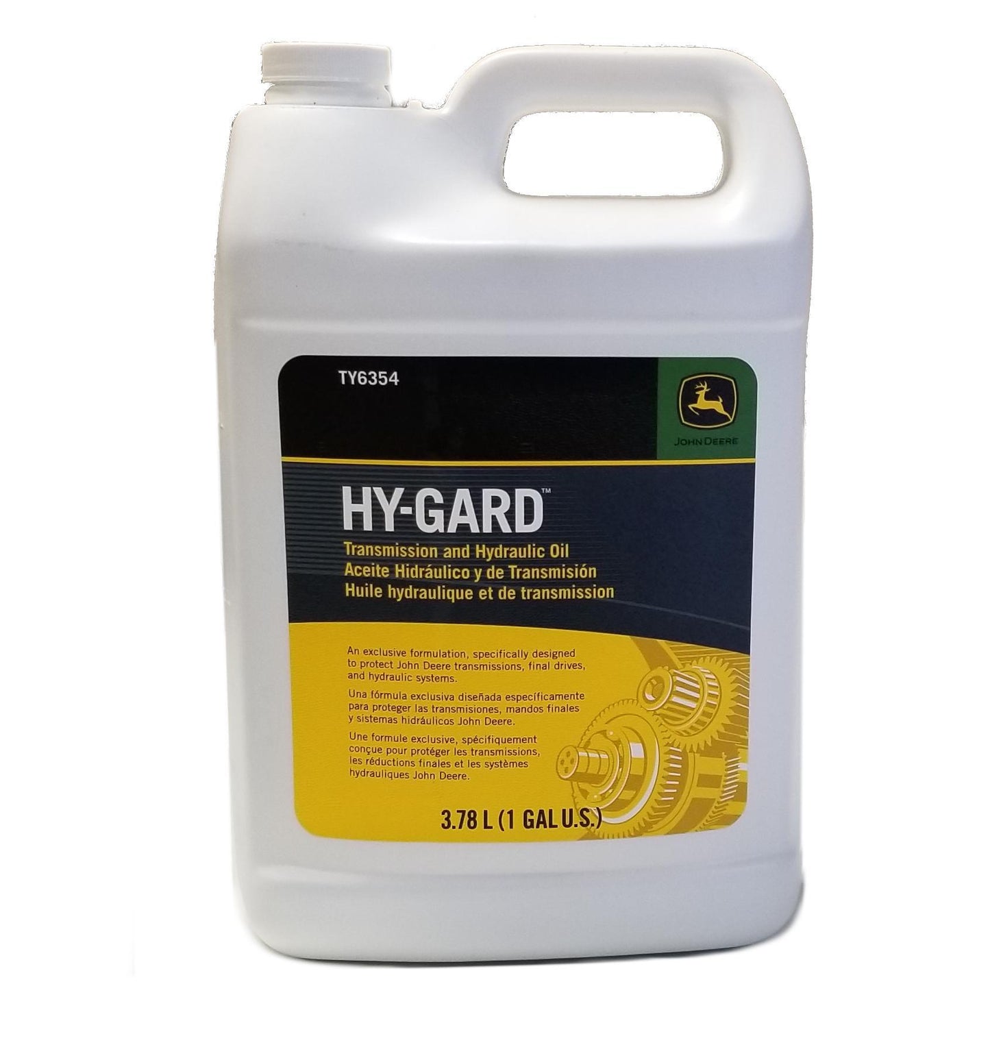 John Deere Original Equipment Gallon-Sized Hy-Gard Oil - TY6354 (1 Gallon)