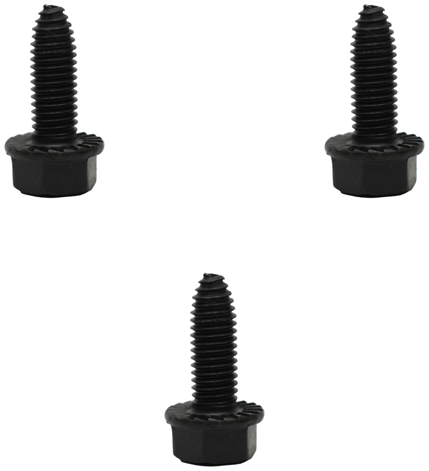 John Deere Original Equipment Hexagonal Flanged Head Self-Tapping Screw, M8 X 23.5 (3-PACK) - M159825