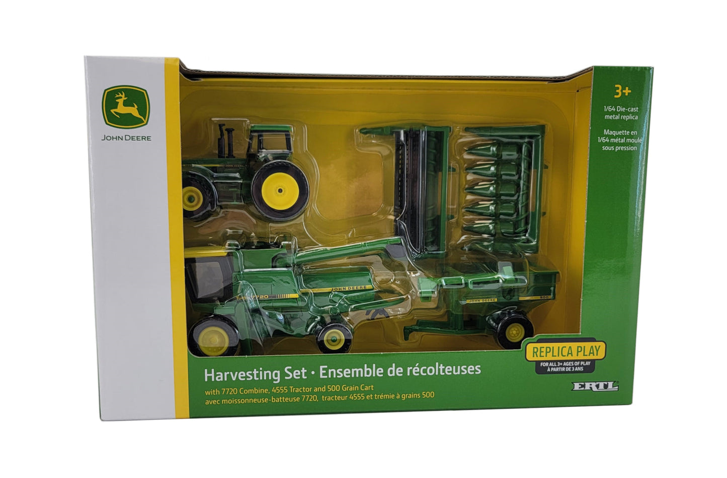 1/64 John Deere Vintage Harvesting Toy Set - LP81106
