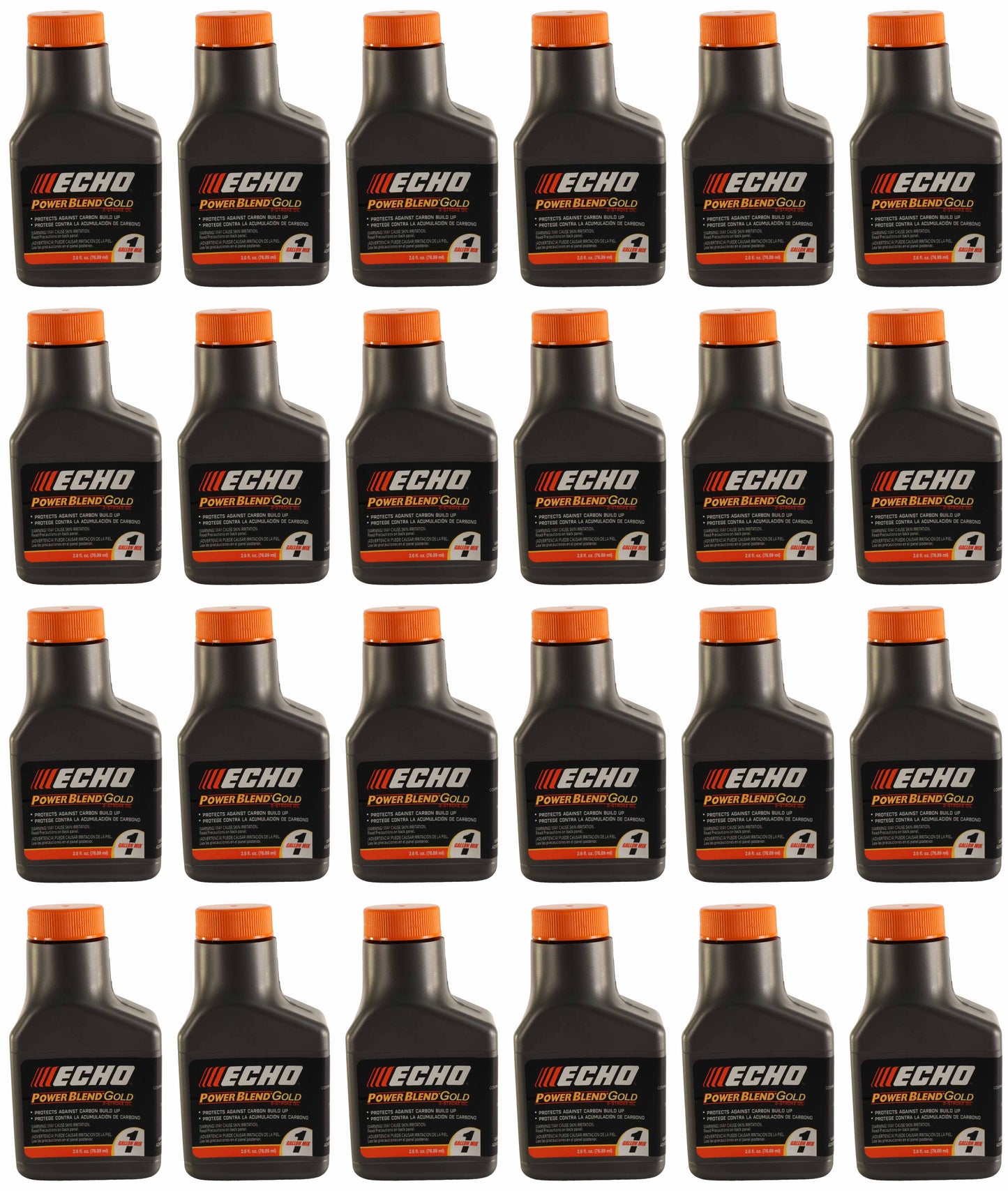 Echo Original Equipment 24-PACK PowerBlend Gold 2.6 Oz. 2-Stroke Engine Oil - 6450000