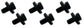John Deere Original Equipment Screw 6 Pack - M119657