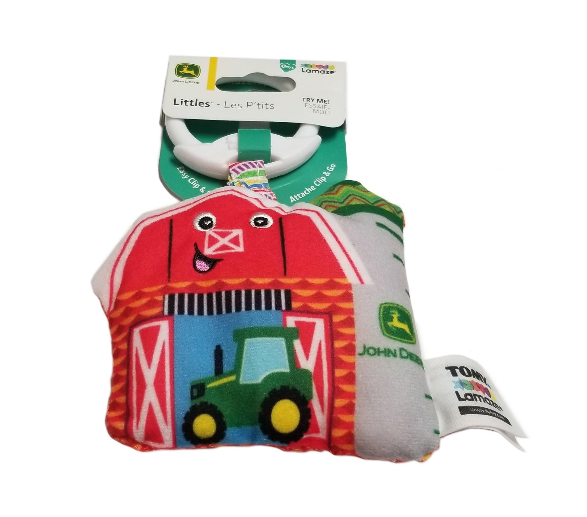 John Deere Lamaze Littles Clip Go (BARN) Toy LP73962 –