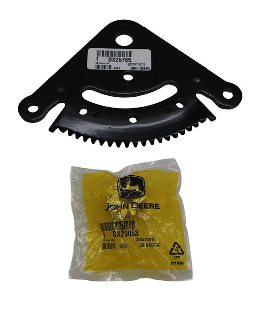 John Deere Original Equipment Steering Sector & Pinion Gear (GX25785+GX20053)...
